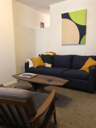 Living room - Townhouse close to campus and Main Street in Manayunk