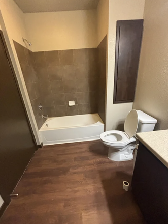 bathroom - Highlander at North Campus Apartments