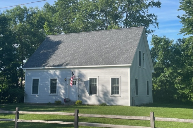 Exterior of house. - Gorgeous, Sunny 3-4BR/3BA Cape Den/Office/BR Avail 7/1 or 8/1