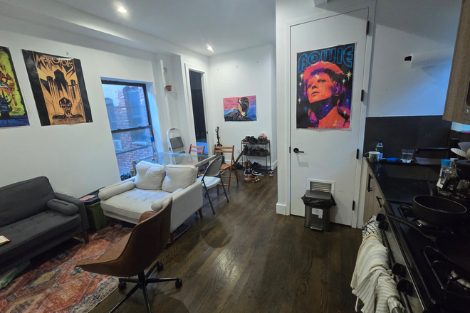 Living Room/Kitchen - 2 private rooms in Bushwick, Brooklyn (right next to the L Station) Apartments