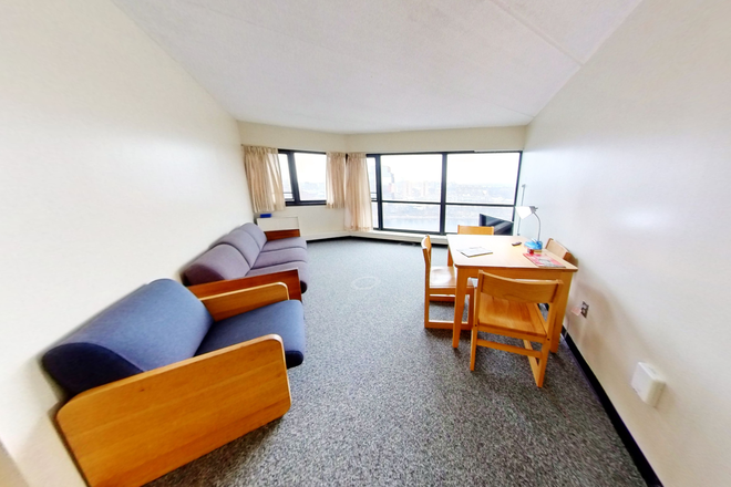 Livingroom - Single room in a 3B1B high rise apartment along the Charles River