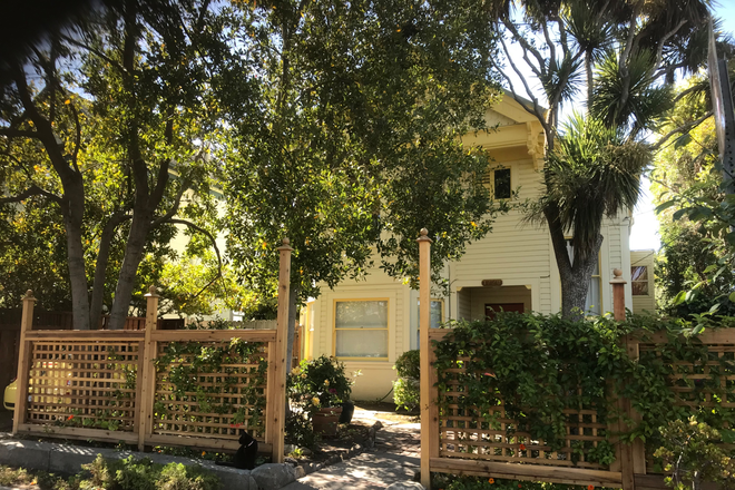 Front of building - Charming, Sunny, Furnished 2BR Garden Apt in Victorian, near UCB