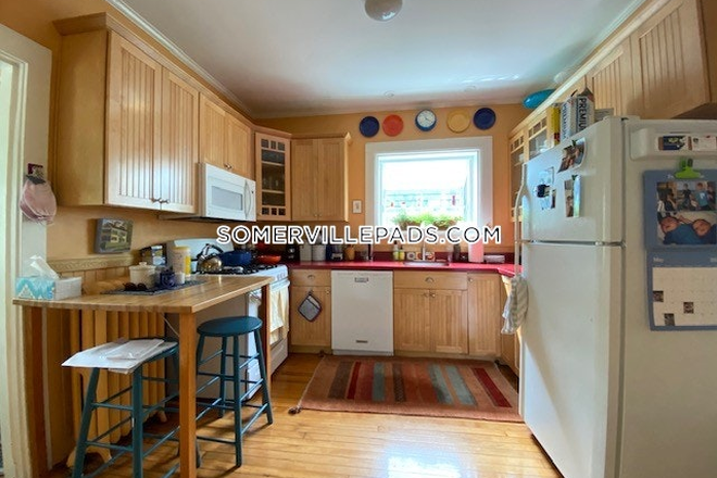 Kitchen - New Listing! 6 Bed 2 Bath Apartment in Great Location Near Tufts! Available 6/1/2025