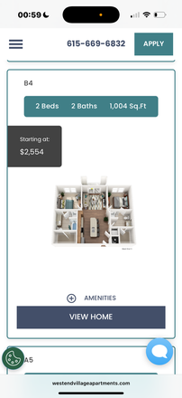 Your bedroom is at right hand side - West End Village