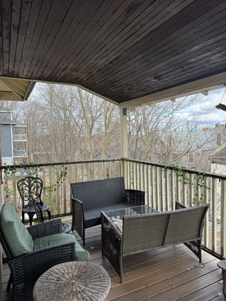 Back Deck - Summer 2 Sublet on Mission hill