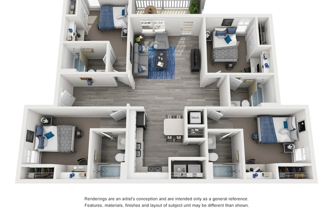 Layout - Gainesville Place Apartments