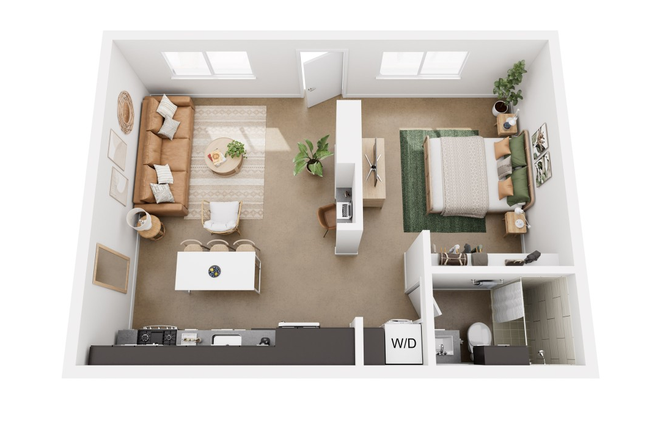 room layout - Eco Modern Flat Apartments
