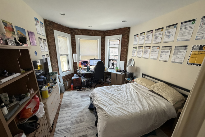 Bedroom - Furnished Hemenway St Bedroom Sublet