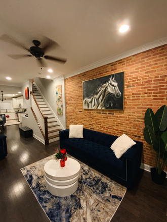 Living Room - Townhome in Patterson Park/Canton 5 min to JHU