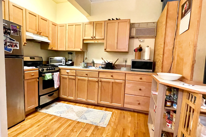 Kitchen area - Harv. Sq. Furnished Apt., no Fees, Available 8/01/26 annual/academic lease, Historic House