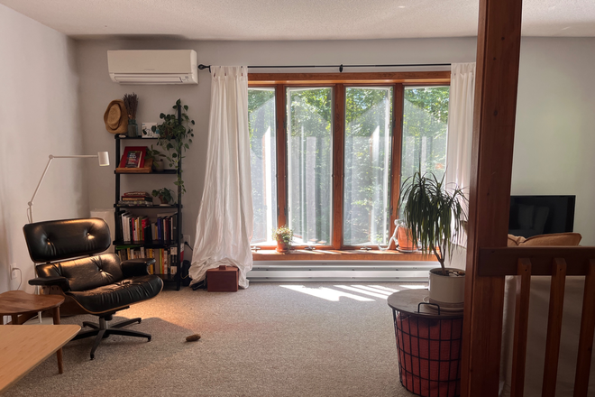 Living room - Bedroom available in quiet three-bedroom close to campus