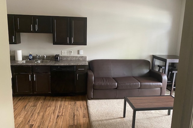 Living room - The James Apartments