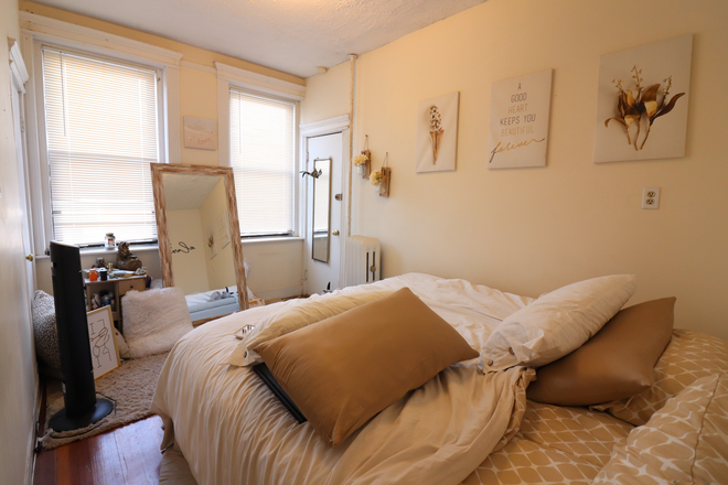 bedroom - Sunny Brighton 1 bed - heat/hot water included, NO FEE - for June 1st Apartments