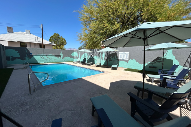 Pool - University Lofts, brand new 1x1, secure, with gym, pool, bbq and parking walking to campus