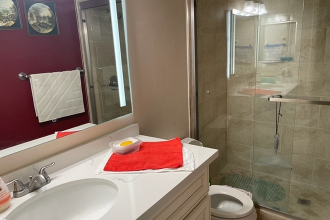 Bathroom - One bedroom with private bath at $1500 | One bedroom w/shared bath at $1200. utilities included Townhome
