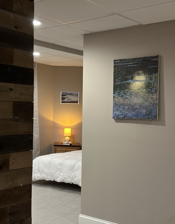 Bedroom - Fully Furnished Garden Level Studio Apartment