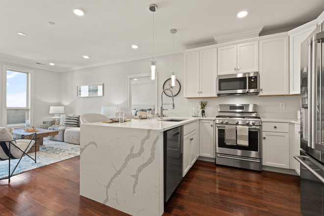 Kitchen - Luxury Elevator Building 2 bed, 2 bath