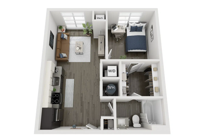 Floor Plan - The 87 Apartments