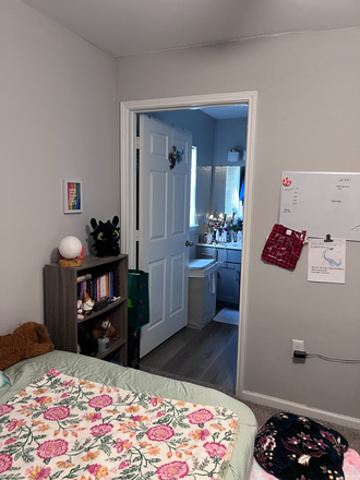 Private bathroom entrance - Village of Meadowview Apartments