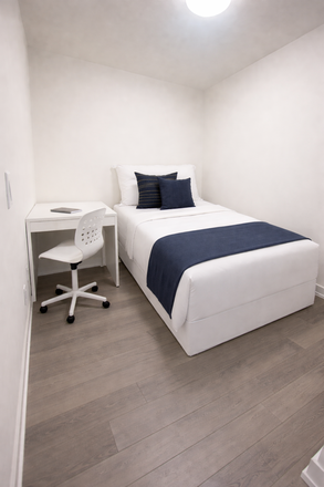 Flex Bedroom II - Private Rooms for Rent in a Co-living Condo – 89 Church St, Toronto