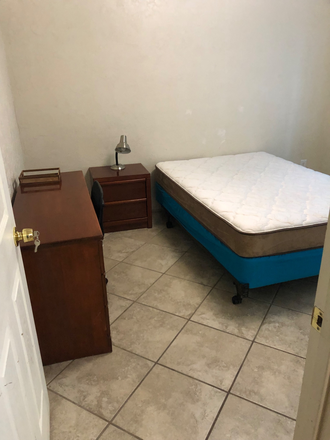 Bedroom - Your own bedroom and bathroom sharing the house with another student.
