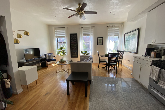 Call NOW for showings! 617-236-8550 - HANOVER ST - GIGANTIC NORTH END 2BR W/ 2 BATH, PORCH, OPEN LAYOUT, DW, IN UNIT LNDRY FOR *9/1/2025*