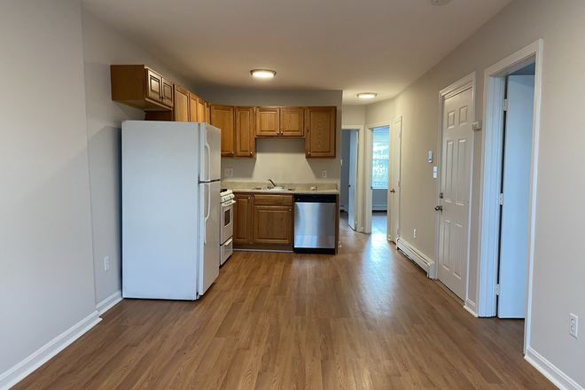 Kitchen - Walk to Northeastern | Fully Applianced Kitchen | Open Concept Living Condo