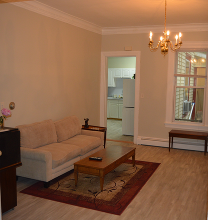 Living room - Furnished 1BR apt-Park Pl-Princeton