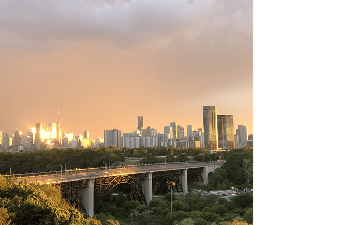 View outside - Bright Spacious Room & Outdoor Pool in Toronto!