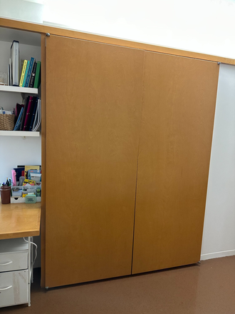 walk-in closet - Private room with a green garden view near Harvard Law School Apartments