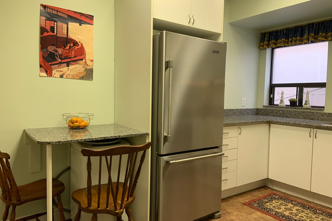 Kitchen 1 - Entire 1 Bedroom Apartment on Danforth in Riverdale. Renovated & Sunny. All Utils Included!