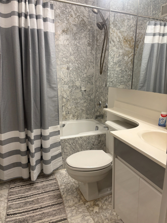 Bathroom - Battery Park  Furnished 1 Bedroom Riverside Doorman convenient to most subways Condo