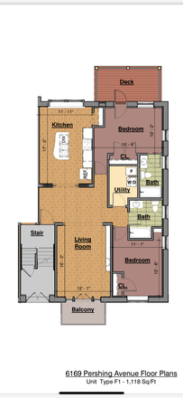 floorplan - Quadrangle Apartment