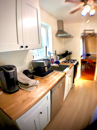Upstairs Kitchen - Close + Spacious House--5 Bedrooms, 2 Baths  Available Now