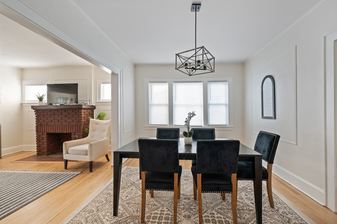 Dining room unt 2 - Large Furnished 3BDR close to Campus, Walk To Seton Hall, Utilities & Wifi Included Apartments