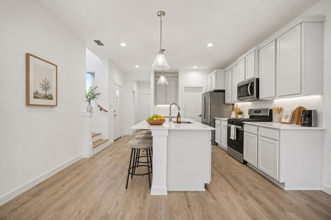 Kitchen - Luxury Student Housing Near UH, Rice & TSU | Spacious Rooms Start at $650 | Max 2 People per Bath House
