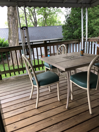 Covered deck - Furnished room-Race St-Princeton House