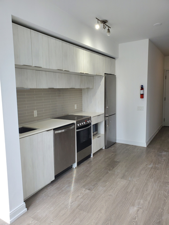 kitchen - One bedroom condo with Laundry at Dundas &Javis