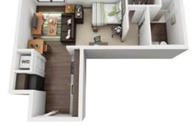 Image of our studio - Summer Sublease Downtown Atlanta 1 Bed | 1 Bath | 533 Sq Ft Fully Furnished | Internet Included Apartments