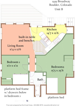 949 Broadway - 949 Broadway #B. (2BR/1BA)