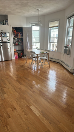 kitchen/dining area & pantry - *NO BROKERS FEE!* Updated 3 Bed / 1 Bath near HBS! Apartments