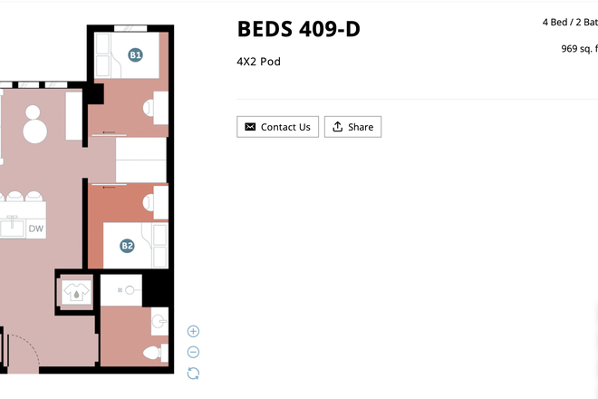 This is the layout! Please text me for more photos! - URGENT LEASE OVER IN NEW HUB 3 BUILDING