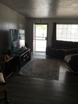 Living Room - Spacious one bedroom with private bathroom