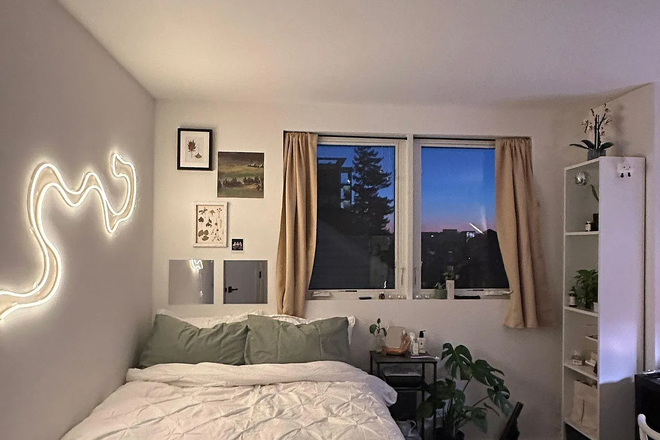One of the bedrooms - URGENTLY Looking for a Female Identifying Roommate to Fill a Single
