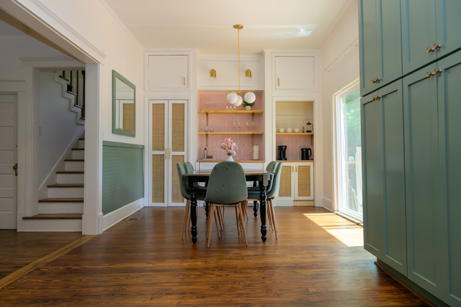 Kitchen/dining - Victorian Charmer in Historic Evergreen District House