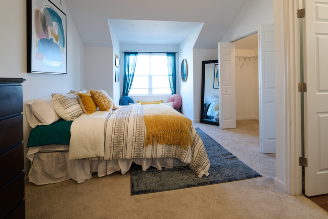 Bedroom - The Heights at State College Townhome