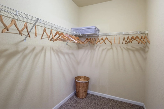 Closet - Private Bed and Bath in female 4x4 apartment at The Lofts