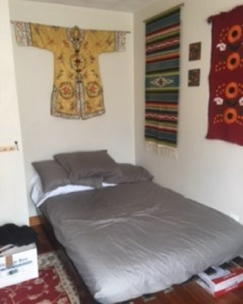 full sized futron - Room w/private bath.  Refrigerator/microwave in room and full kitchen access.  Laundry in house.