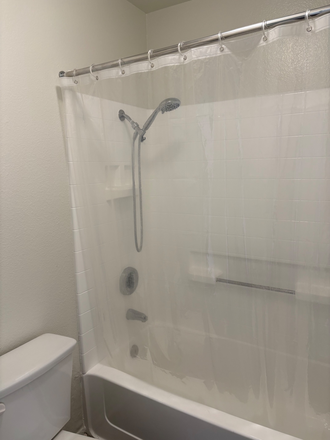 Master Bathroom - Master Bedroom Avail -- priv bathroom and walk in closet (2BR/2BTH -- Spruce Village Apartments)