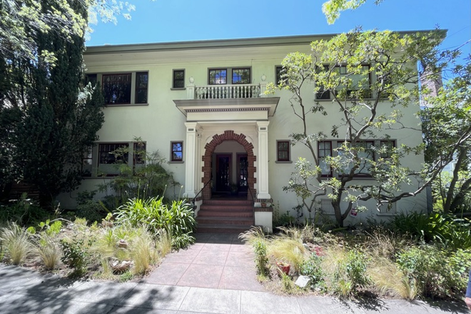 Front (condo on bottom left) - Spacious & charming 1 bed/1 bath condo in 1920s 4-plex in Elmwood w/ storage/garage & shared laundry